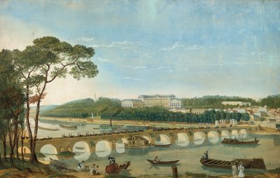 Visit of King Francis I and the Queen of Naples to Charles X at St Cloud, May 1830 by Unbekannt
