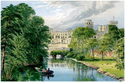 Warwick Castle, Warwickshire, Home of the Earl of Warwick by Unbekannt