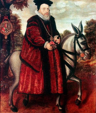 William Cecil, 1st Baron Burghley, English Statesman by Unbekannt