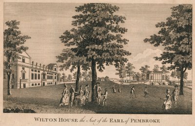 Wilton House, the Seat of the Earl of Pembroke, 1779 by Unbekannt