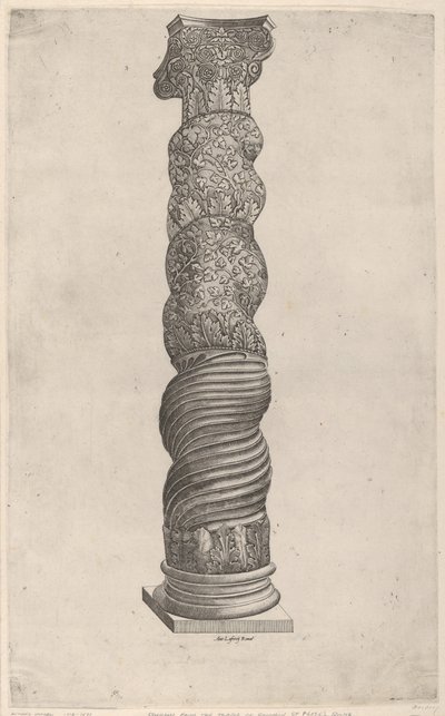 Winding Column from Saint Peters, Rome by Unbekannt
