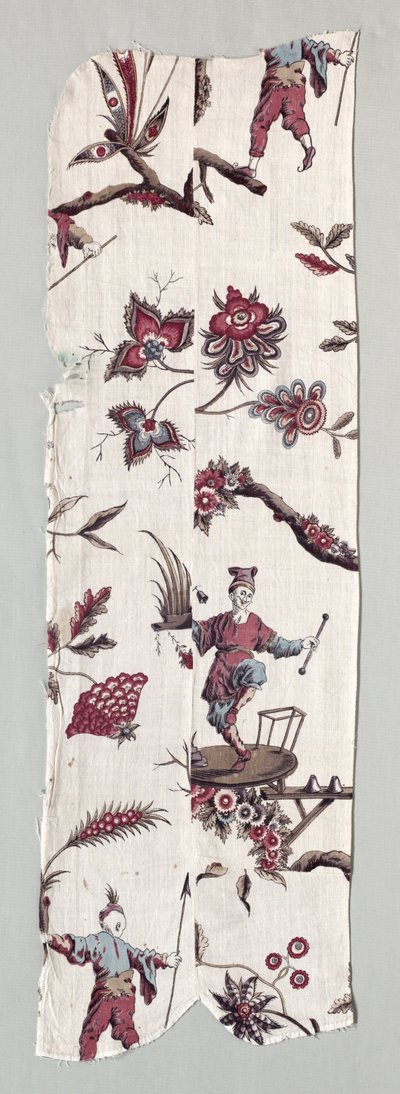 Woodblock Printed Textile Fragments by Unbekannt