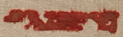 Wool Fragment by Unbekannt