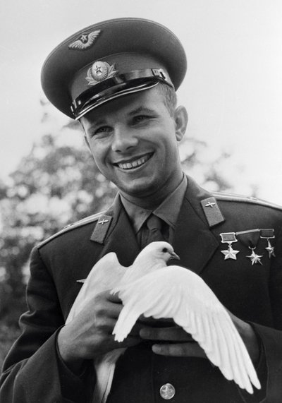Yuri Gagarin, Russian Cosmonaut by Unbekannt