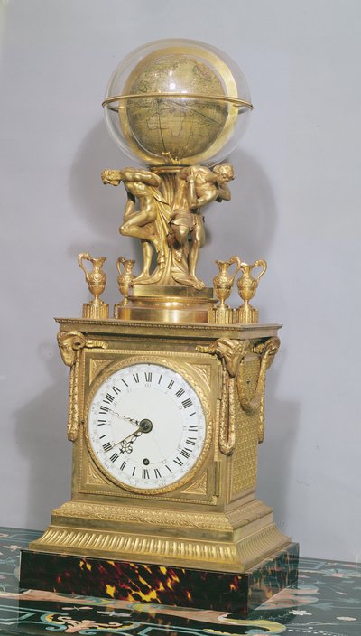 Geographical clock, by Matthew Boulton, 1771-72 by Unbekannt Unbekannt
