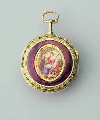 Gold and enamel consular-cased cylinder watch, by Thomas Grignion and Son, 1777 by Unbekannt Unbekannt