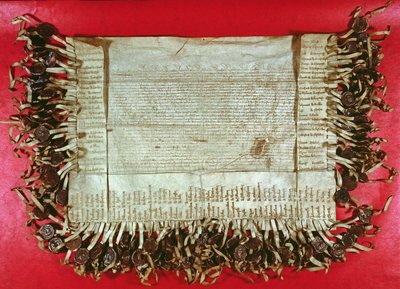 Medieval Letter of Protest from the Bohemian Nobility Objecting to the Council of Constance
