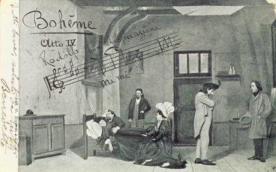 Scene from Act IV of the Opera 
