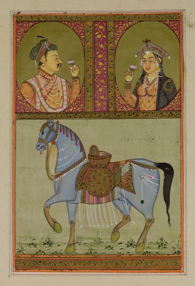 Shah Jahan and Mumtaz Mahal, Mughal by Unbekannt Unbekannt