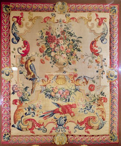Tapestry in early Rococo style with strapwork and acanthus leaves, 1720s by Unbekannt Unbekannt