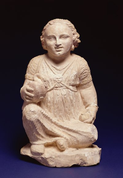 A Seated Girl with a Swan, Cypriot, c.200 BC by Unbekannt