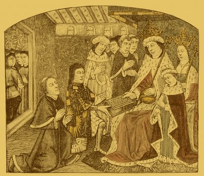 Anthony Woodville Presenting Caxton