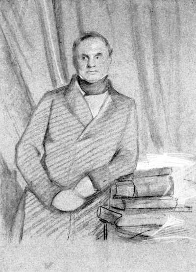 Charles Babbage, British mathematician and computing pioneer by Unbekannt