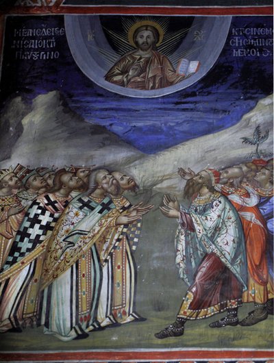 Christ in glory controlling the temporal and spiritual forces by William M. Timlin