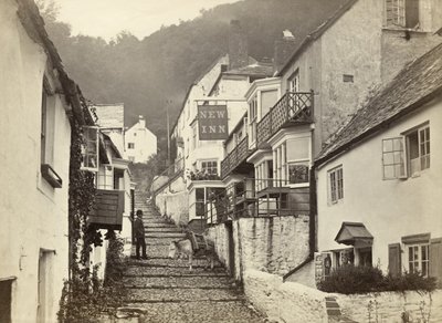 Clovelly, Torridge, Devon, UK by Unbekannter Künstler