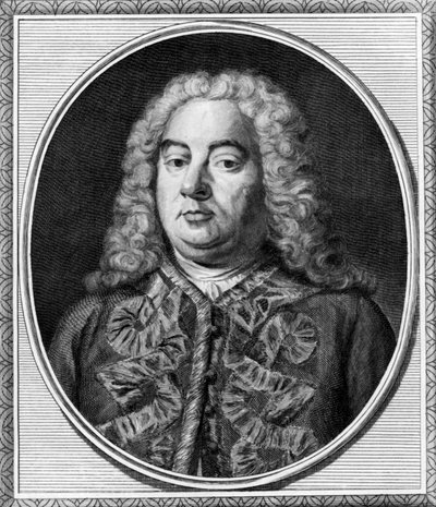 Composer George Handel, London by Unbekannt