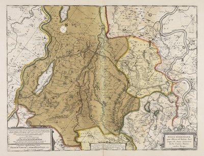 Fossa Eugeniana Begun in 1627 Under the Command of Count Hendrik van den Bergh by Unbekannter Künstler