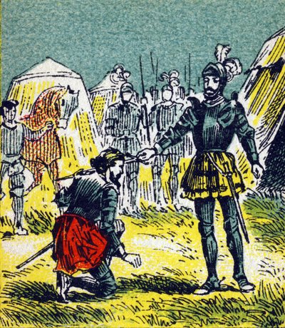 Francois I knight weapon by Bayard on September 15 by Unbekannt
