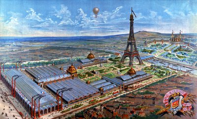 General View of the World Fair in Paris by Unbekannter Künstler