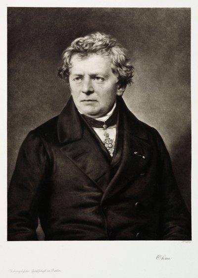 Georg Simon Ohm by Unbekannt