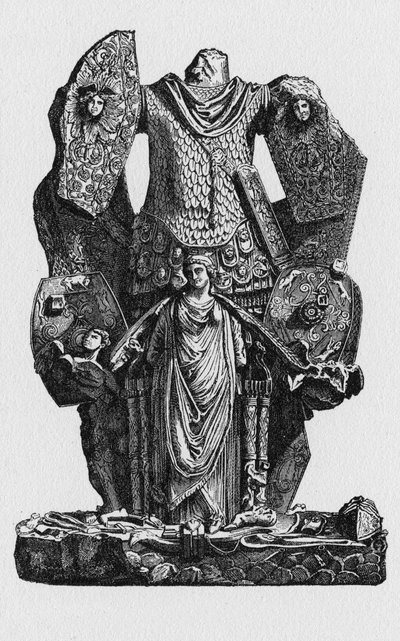 History of Ancient Rome. Rome engravings of 1872 by Unbekannt