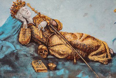 Holy Rosalia by Igor Scalisi Palminteri, Ballaro, Palermo by Benjamin Baud