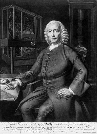 John Harrison, English inventor and horologist by Unbekannt