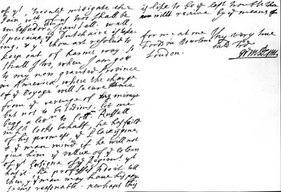 Letter from William Penn to Henry Sidney on the mutability and corruption of the world and monarchs, 29 March by Unbekannt