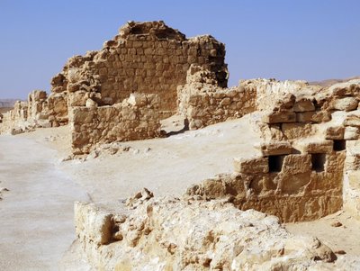 Masada, Ancient Fortification in the Southern District of Israel by Unbekannt