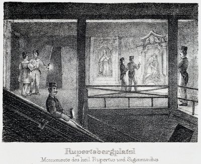 Monument of Saint Rupert and Saint Sigismond, Durrnberg, Austria by Unbekannt