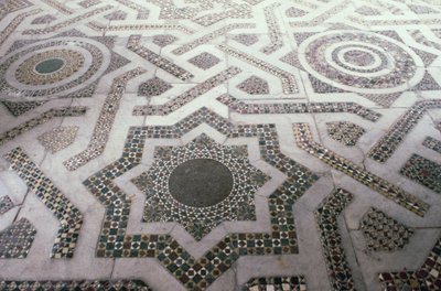 Mosaic Flooring in Monreale Cathedral, Sicily by Unbekannt