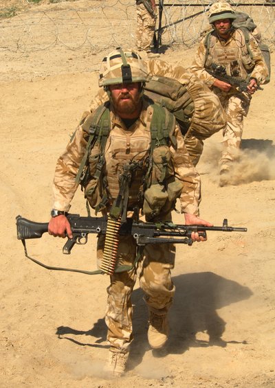 Operation Glacier 4 in District Garmsir, Helmand (Op Herrick V), Afghanistan by Unbekannt