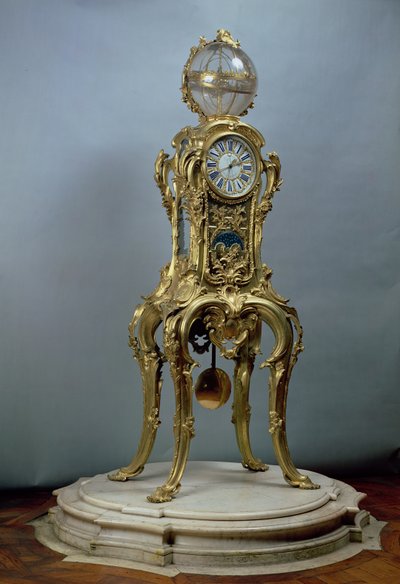 Passament astronomical clock made by Jacques Caffieri for Louis XV of France by Unbekannt