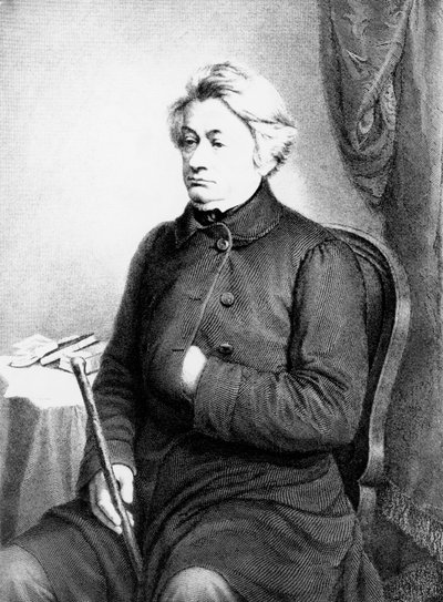 Portrait of Adam Bernard Mickiewicz, Polish poet, playwright, essayist, and political activist by William M. Timlin