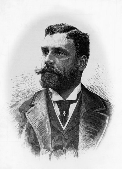 Portrait of Gerolamo Rovetta, Italian writer and playwright by William M. Timlin