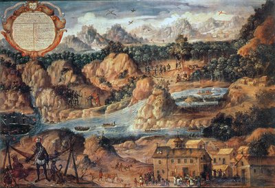 Reduction of the Natives from Pantasma and Paraca in Guatemala by Unbekannter Künstler