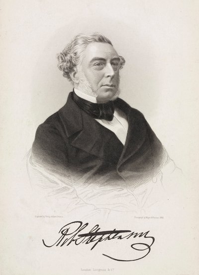 Robert Stephenson, English mechanical and civil engineer by Unbekannt