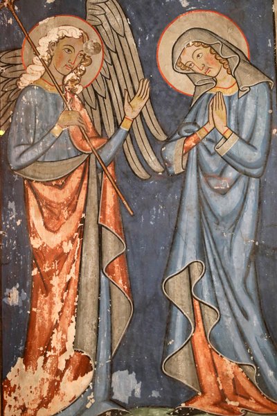 Saint-Pierre-le-Jeune Protestant Church, Fresco, Strasbourg, France by Unbekannter Künstler