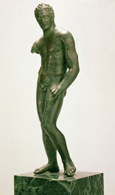 Statuette of a Male Boxer, Greek by Unbekannt