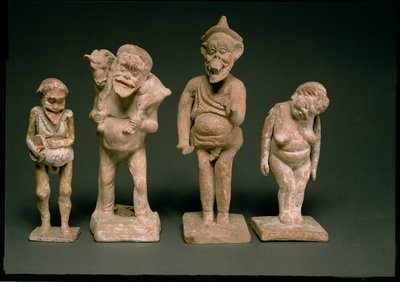 Statuettes of Actors and Actresses, Hellenistic by Unbekannt
