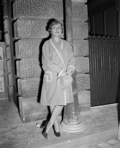 The Actress Suzy Delair in Paris - 1949 by Unbekannt