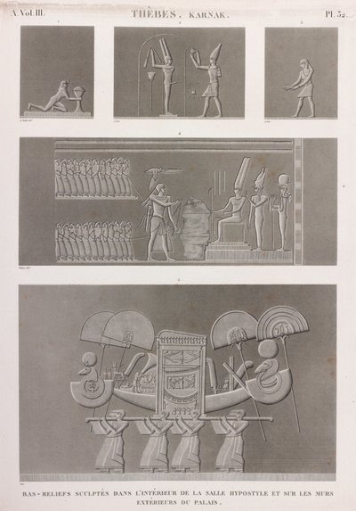 Thebes: Karnak by Unbekannt
