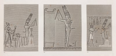 Thebes, Karnak close up series by Unbekannt