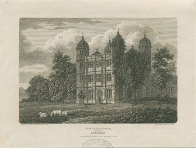 Tixall Hall - Gatehouse, 25 Nov 1775 by Unbekannt