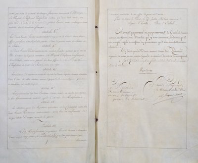 Treaty of Everlasting Peace and Friendship between France and Russia, Signed in Paris on 20th July by Unbekannt