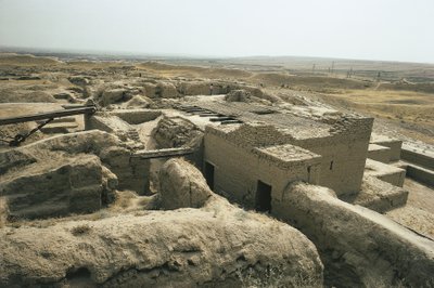 Turkmenistan. Ruins of Nisa. UNESCO World Heritage List, 2007 by Benjamin Baud