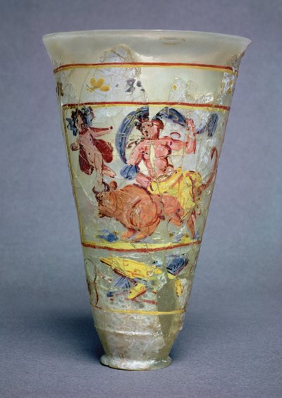 Vase with painted decoration depicting Europa and the Bull, Roman by Unbekannt