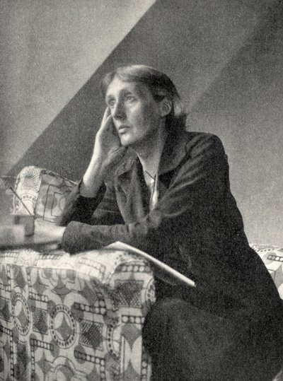 Virginia Woolf - Portrait by Unbekannter Künstler