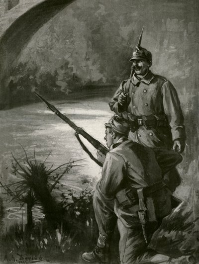 World War 1: 3rd Offensive of Battles of the Isonzo by Unbekannter Künstler