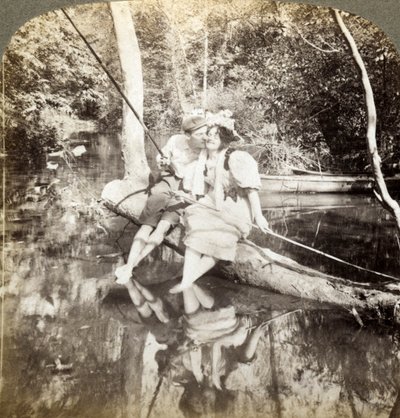 A Fishing Smack by Underwood and Underwood